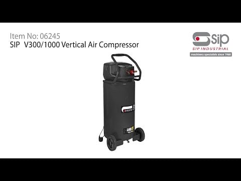 SIP V300/100 Vertical Direct Drive Compressor - 06245 - SIP-06245 - SIP Tools UK - Trade Counter Direct