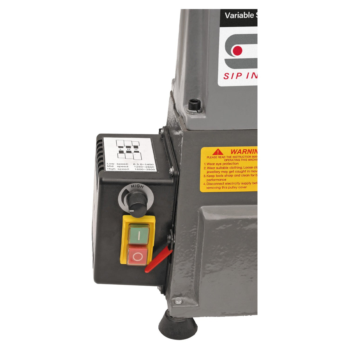 SIP Variable Speed Midi Wood Lathe - SIP-01936 - SIP Tools UK - Trade Counter Direct