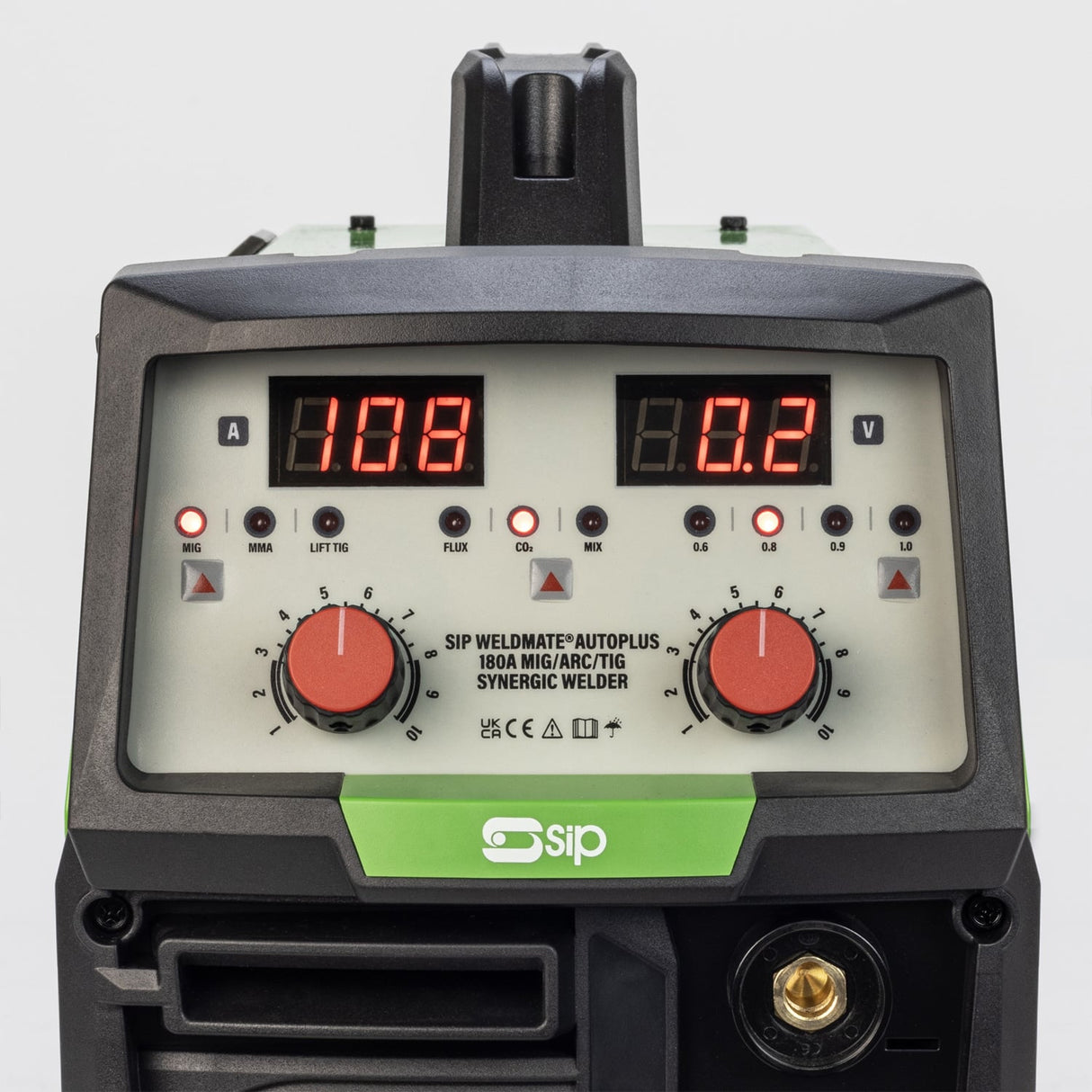 SIP WELDMATE® AUTOPLUS 180A MIG/ARC/TIG Synergic Welder - SIP-05739 - SIP Tools UK - Trade Counter Direct