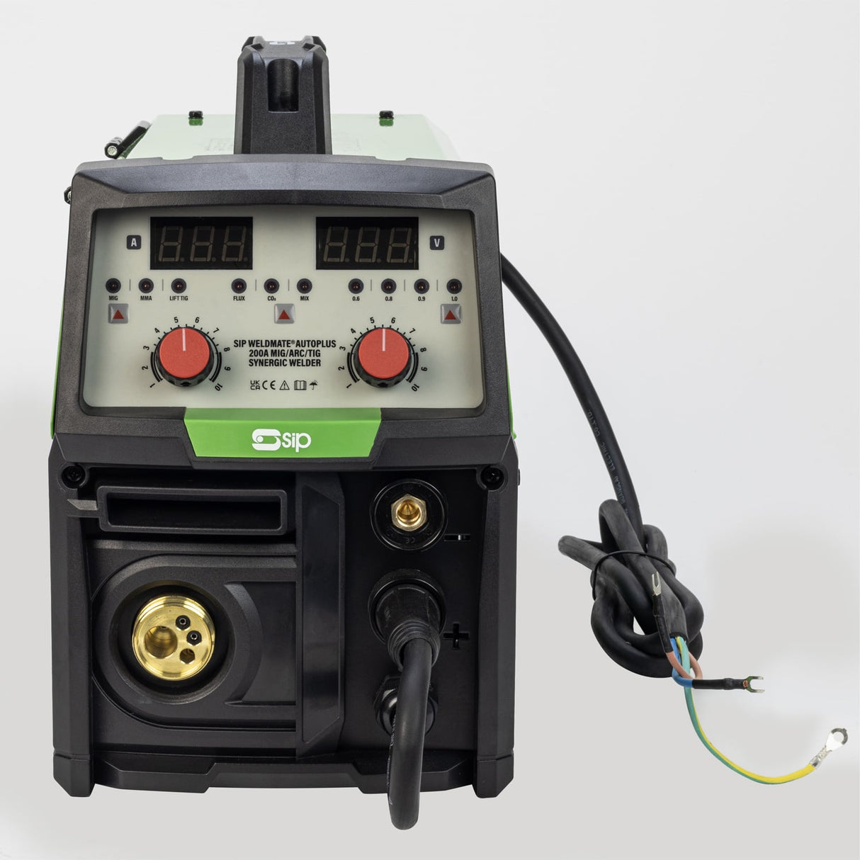 SIP WELDMATE® AUTOPLUS 200A MIG/ARC/TIG Synergic Welder - SIP-05740 - SIP Tools UK - Trade Counter Direct