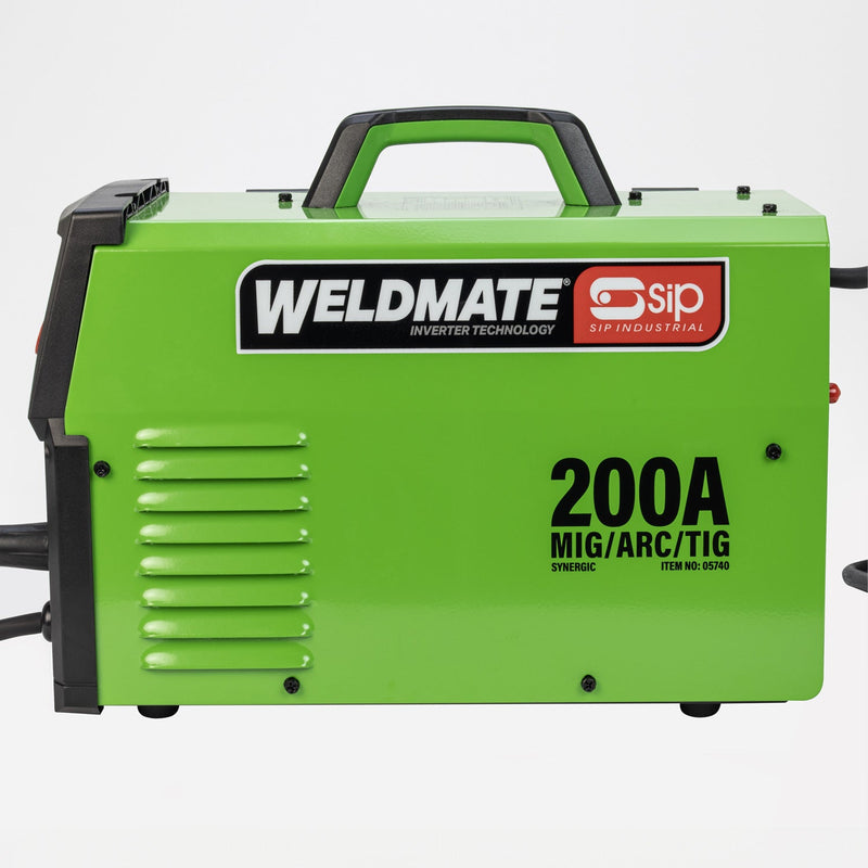 SIP WELDMATE® AUTOPLUS 200A MIG/ARC/TIG Synergic Welder - SIP-05740 - SIP Tools UK - Trade Counter Direct