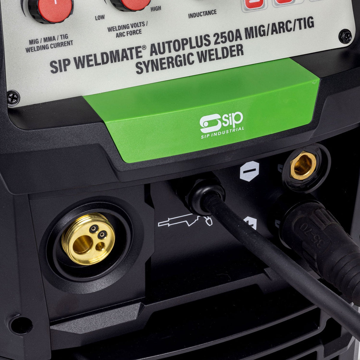 SIP WELDMATE® AUTOPLUS 250A MIG/ARC/TIG Synergic Inverter Welder - SIP-05751 - SIP Tools UK - Trade Counter Direct