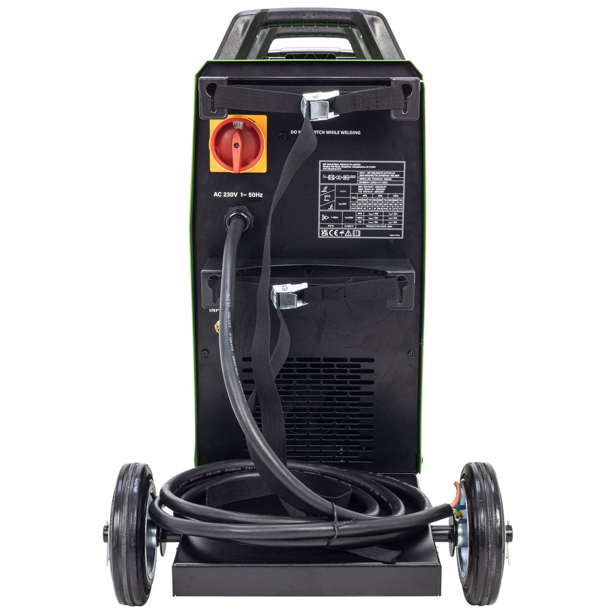 SIP WELDMATE® AUTOPLUS 250A MIG/ARC/TIG Synergic Inverter Welder - SIP-05751 - SIP Tools UK - Trade Counter Direct