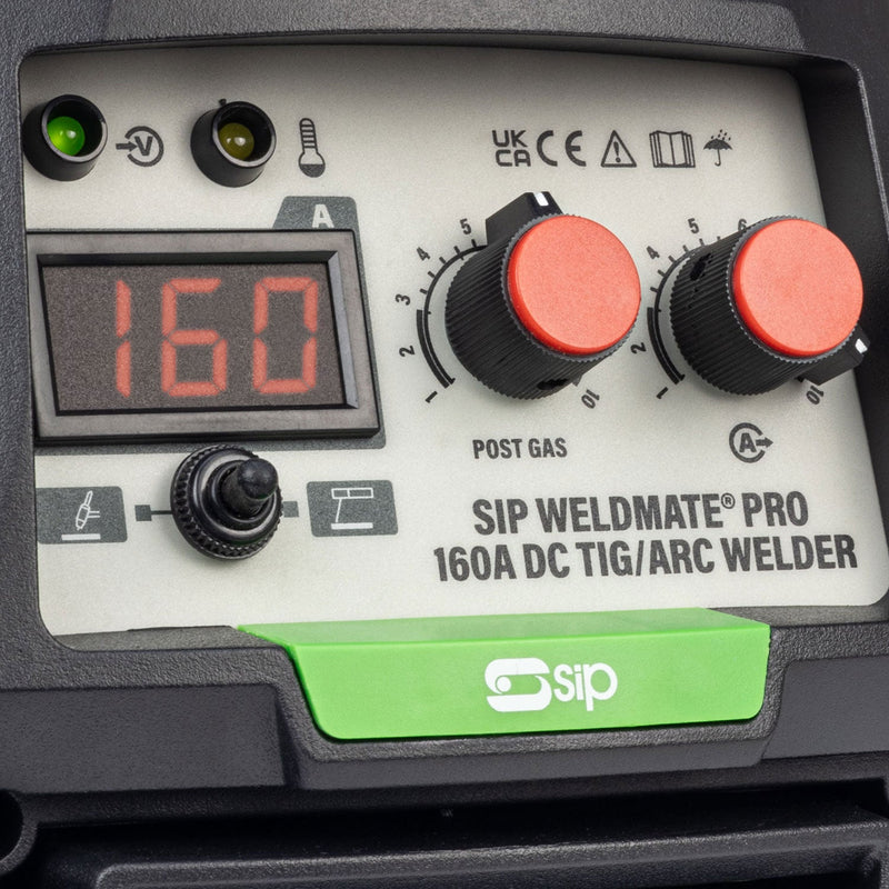 SIP WELDMATE® PRO 160A DC TIG/ARC Inverter Welder - SIP-05694 - SIP Tools UK - Trade Counter Direct
