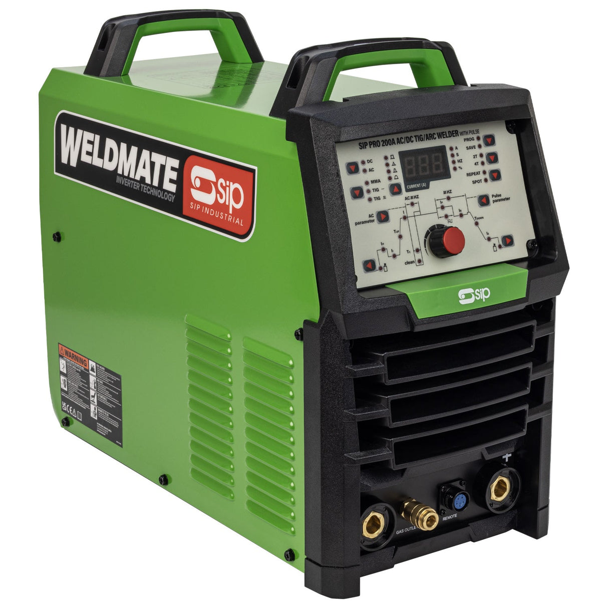 SIP WELDMATE® PRO 200A AC/DC TIG/ARC Welder with Pulse Package - SIP-05795PEDAL - SIP Tools UK - Trade Counter Direct
