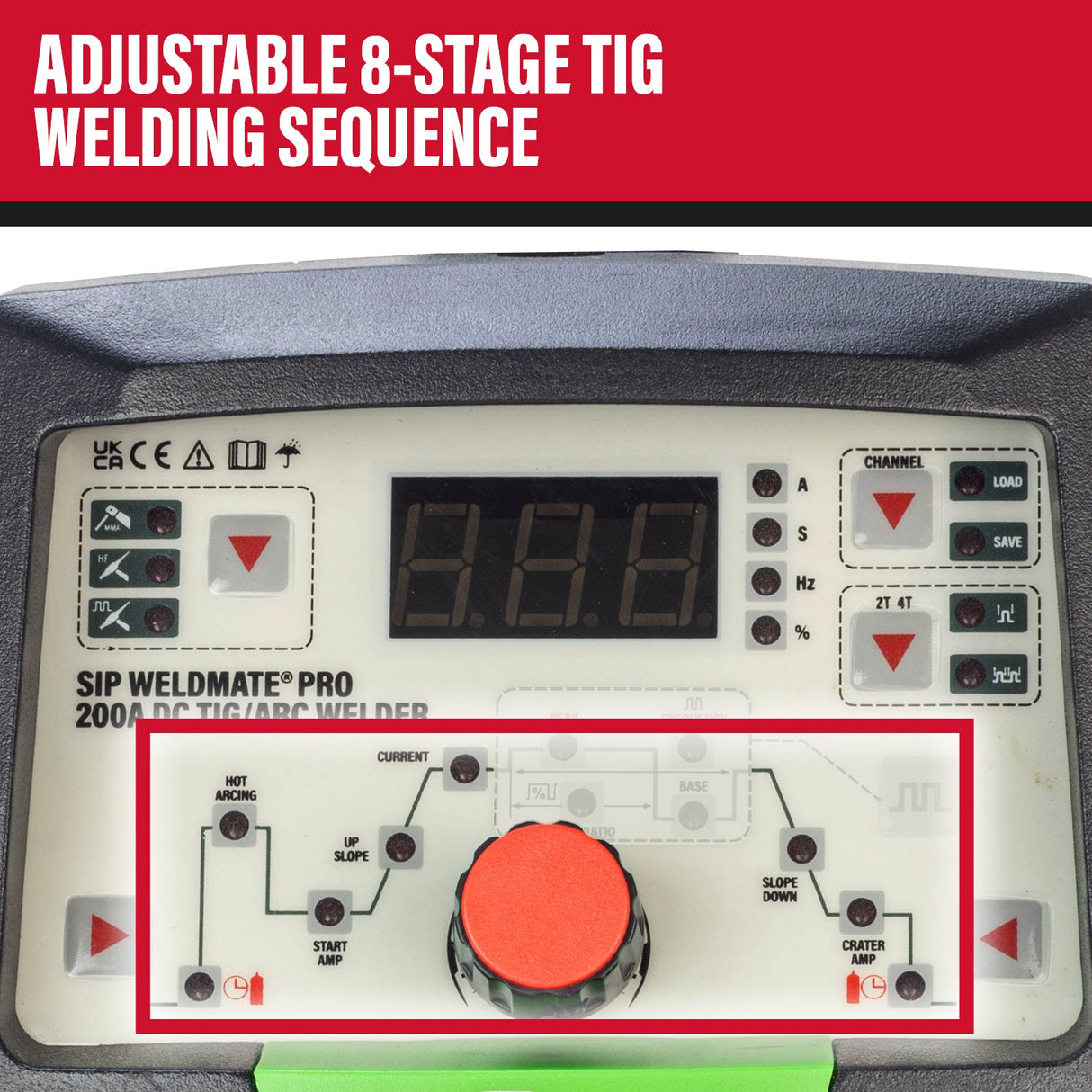 SIP WELDMATE® PRO 200A DC TIG/ARC Inverter Welder - SIP-05695 - SIP Tools UK - Trade Counter Direct