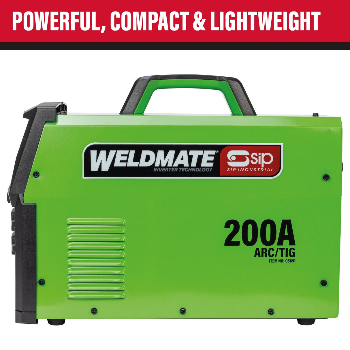 SIP WELDMATE® PRO 200A DV ARC/TIG Inverter Welder - SIP-05691 - SIP Tools UK - Trade Counter Direct