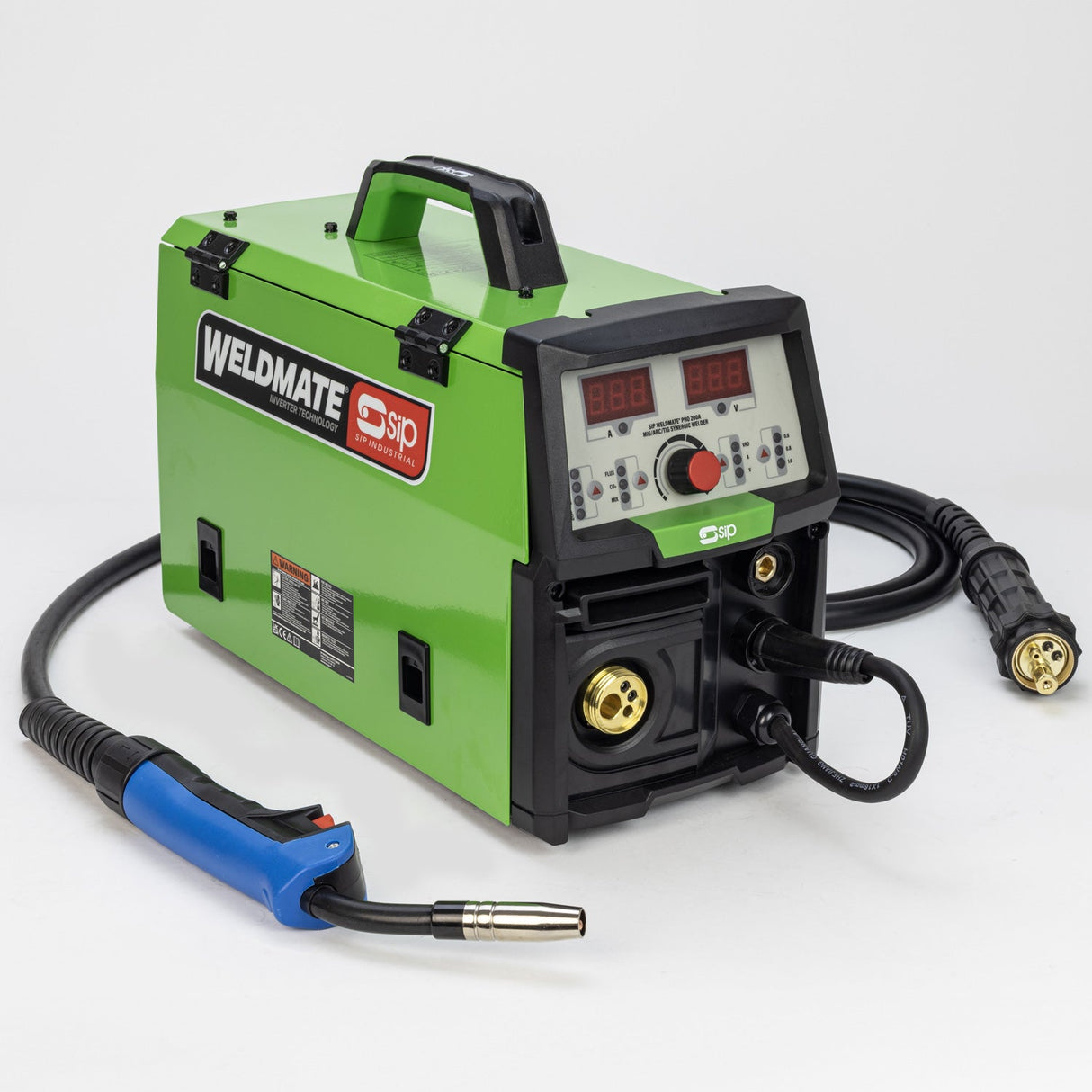 SIP WELDMATE® PRO 200A MIG/ARC/TIG Synergic Inverter Welder with Trolley Package - SIP-05734TROLLEY - SIP Tools UK - Trade Counter Direct