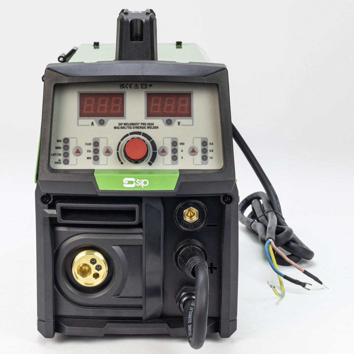 SIP WELDMATE® PRO 200A MIG/ARC/TIG Synergic Inverter Welder with Trolley Package - SIP-05734TROLLEY - SIP Tools UK - Trade Counter Direct