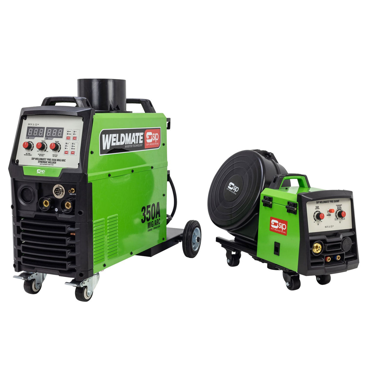 SIP WELDMATE® PRO 350A MIG/ARC Synergic Inverter Welder with Separate Wire Feed - SIP-05754 - SIP Tools UK - Trade Counter Direct