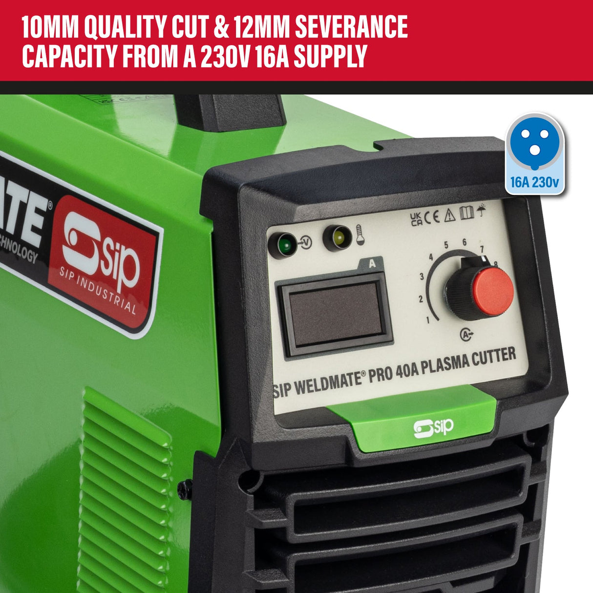 SIP WELDMATE® PRO 40A Inverter Plasma Cutter - SIP-05685 - SIP Tools UK - Trade Counter Direct
