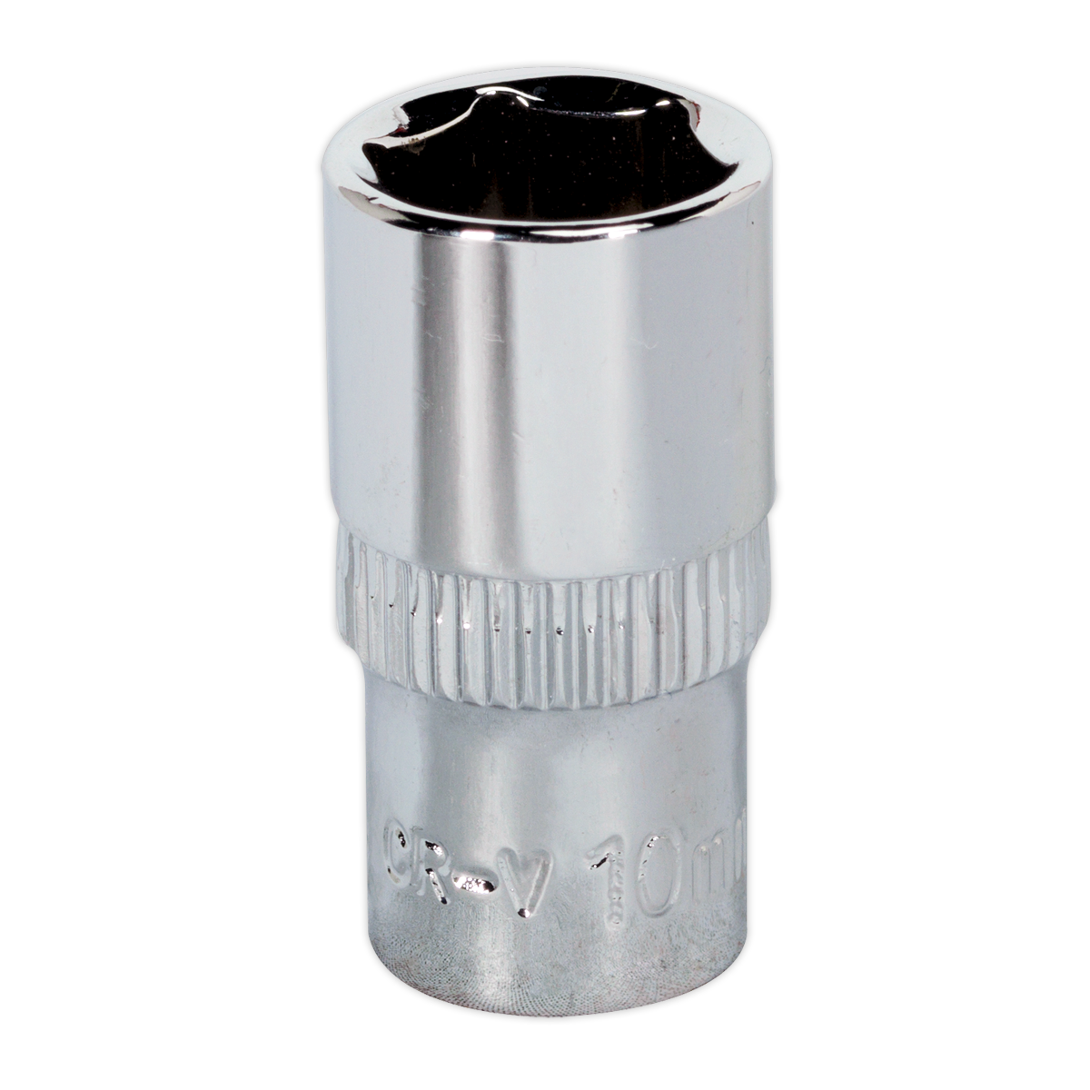 Sealey SP1410 WallDrive® Socket 10mm 1/4"Sq Drive Fully Polished