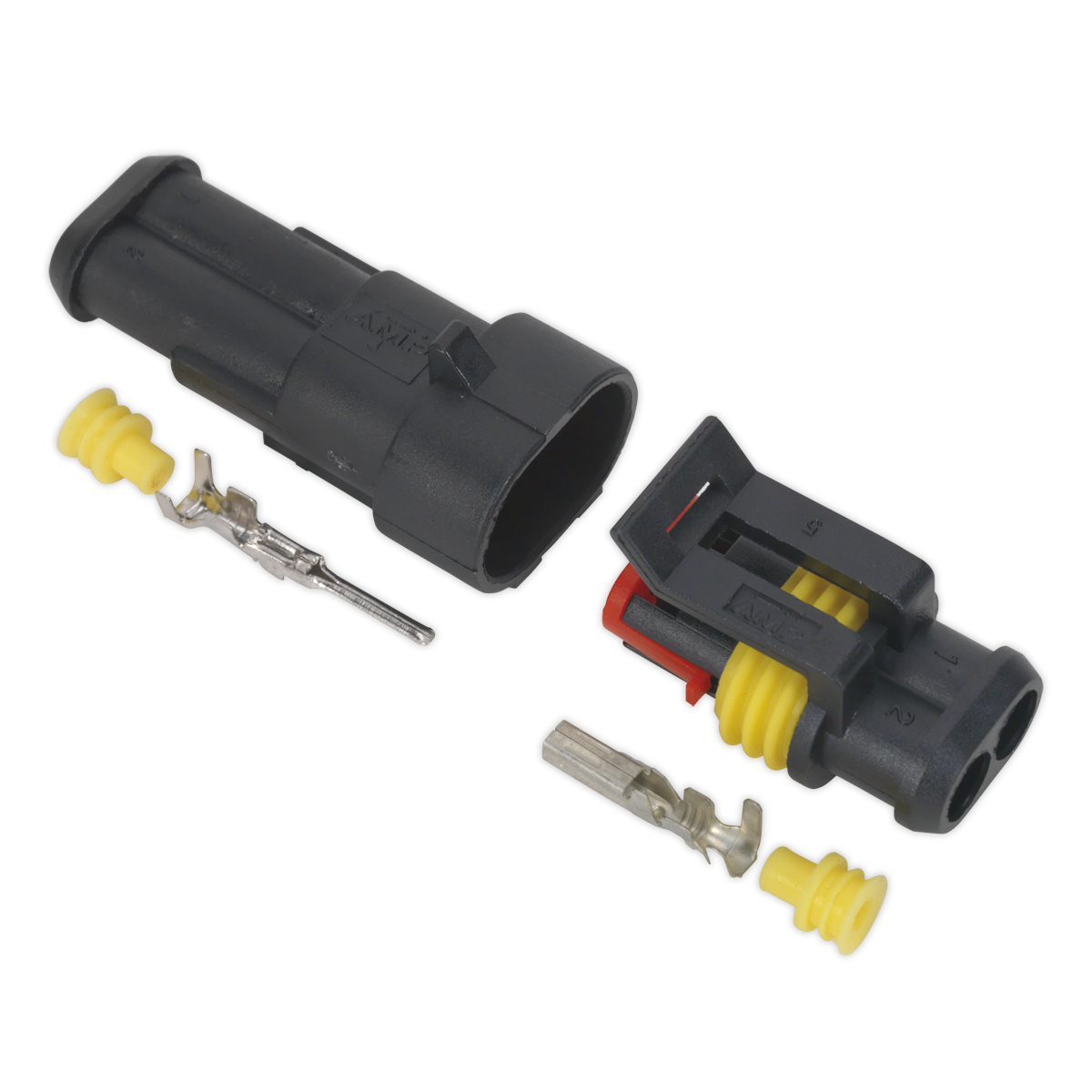 Sealey SSC2MF Superseal Male & Female Connector 2-Way 1pr