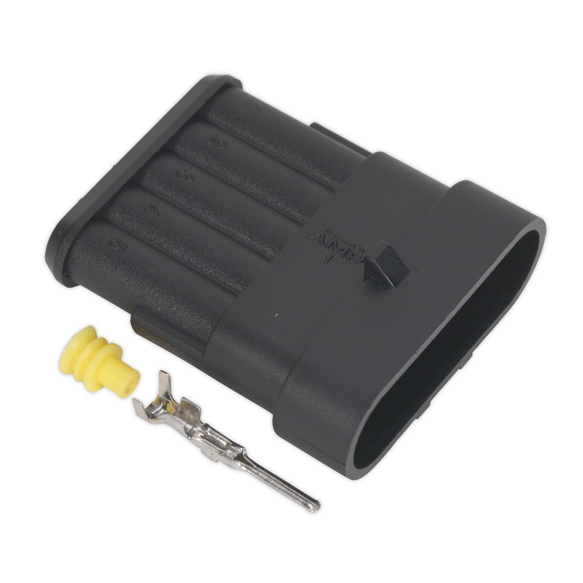Sealey SSC5M Superseal Male Connector 5-Way Pack of 3