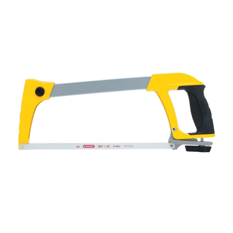 Stanley Dynagrip Heavy - Duty Hacksaw 300mm (12 in) - 12in - STA120110 - Stanley - Trade Counter Direct