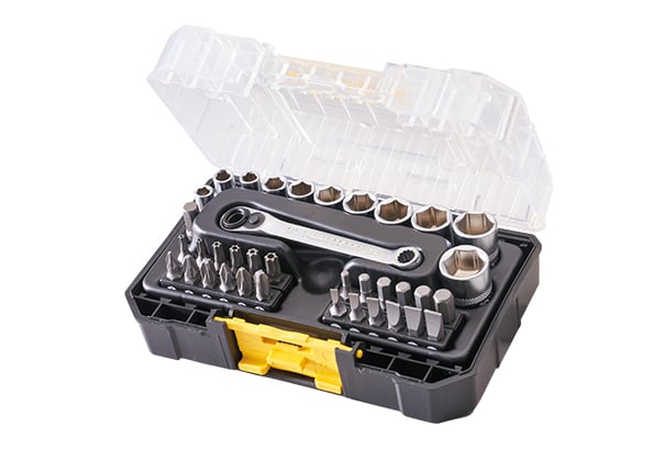 Stanley FatMax - 37 Piece 1/4" Socket & Bit Set - XMS23SOCKSET - XMS23SOCKSET - Stanley - Trade Counter Direct