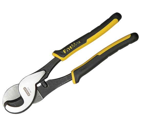 Stanley FatMax Cable Cutters 215mm (8 1/2 in) - 8 1/2in - STA089874 - Stanley - Trade Counter Direct