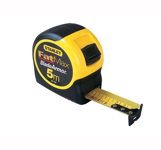 Stanley FatMax Tape Blade Armor 5m - 5m Tape - STA033720 - Stanley - Trade Counter Direct