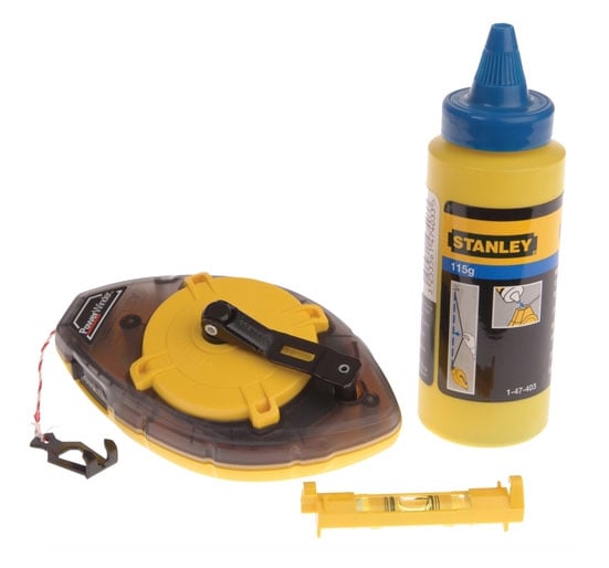 Stanley Power Winder Chalk Line 30 Metre, Chalk & Level - 30m - STA047465 - Stanley - Trade Counter Direct