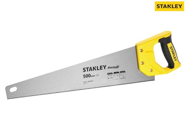 Stanley Sharpcut Handsaw 550mm (22in) 7 TPI - STA120368 - Stanley - Trade Counter Direct