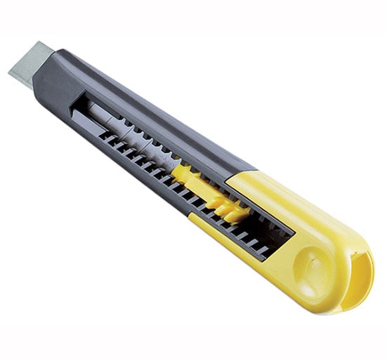 Stanley SM18 Snap Off Blade Knife 18mm - 18mm - STA010151 - Stanley - Trade Counter Direct