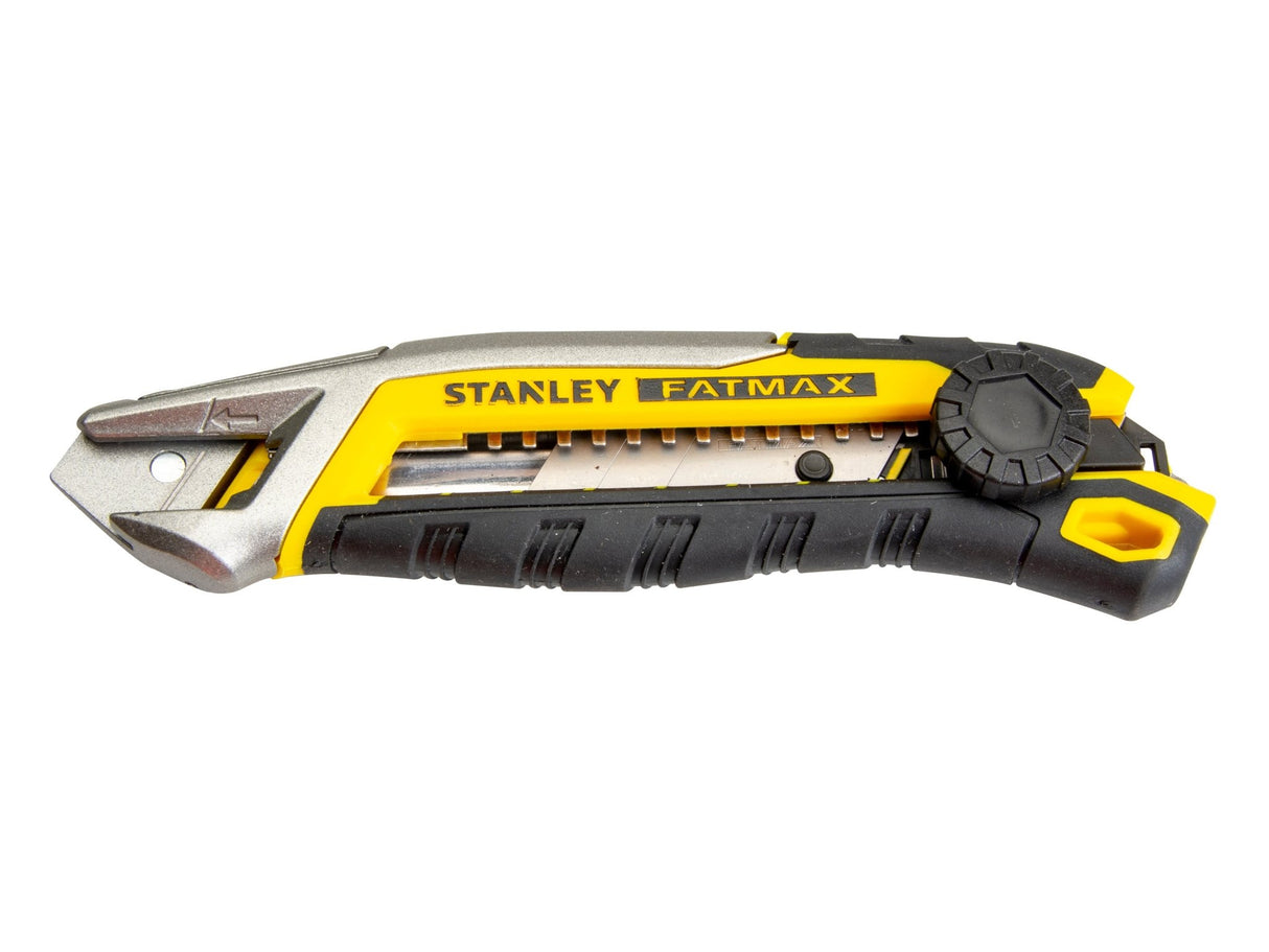 Stanley Snap Off Knife - 18mm Wide with Wheel Lock - XMS22KNIFE18 - XMS22KNIFE18 - Stanley - Trade Counter Direct