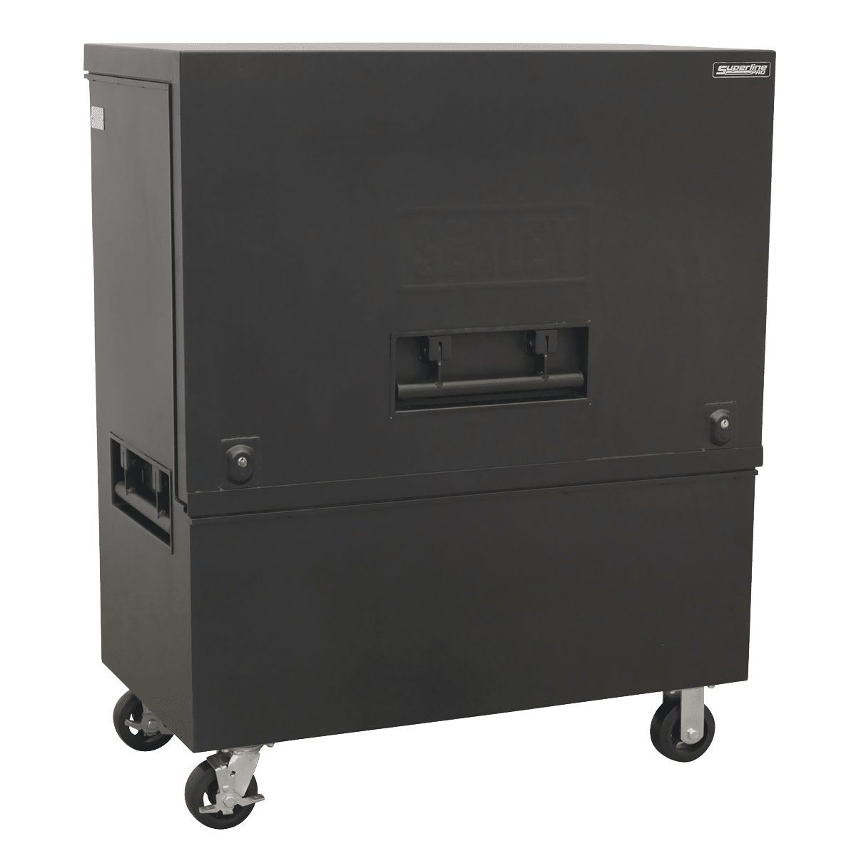 Superline Pro STV01COMBO Heavy - Duty Tool Vault with Wheel Kit - STV01COMBO - Sealey Tools UK - Trade Counter Direct