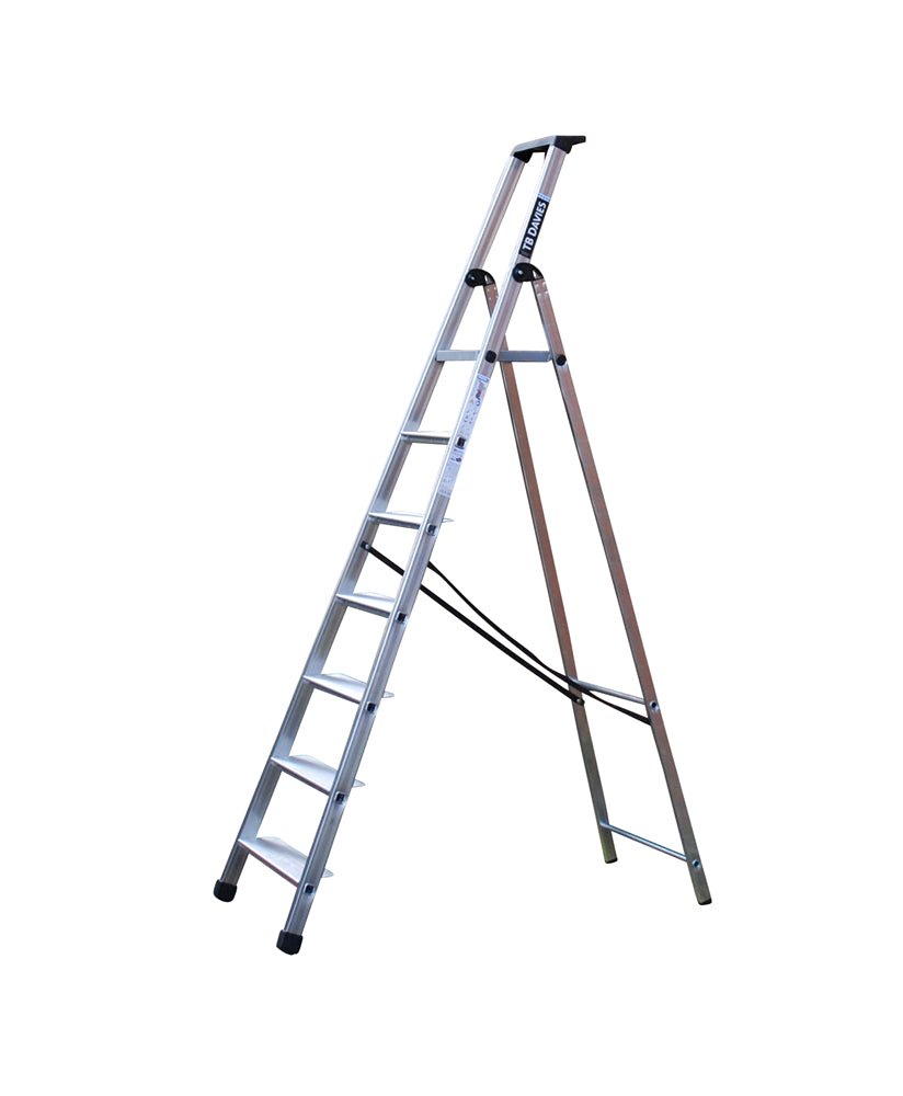 TB Davies 1211 - 027 7 Tread Maxi Platform Step Ladder - 1211-027 - TB Davies - Trade Counter Direct
