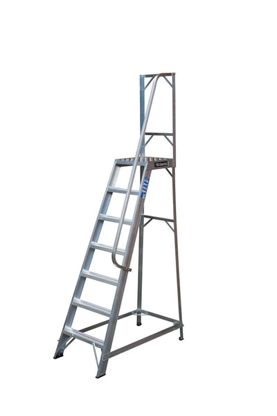 TB Davies 1271 - 007 7 Tread Heavy - Duty Single Sided Machine Step - 1271-007 - TB Davies - Trade Counter Direct