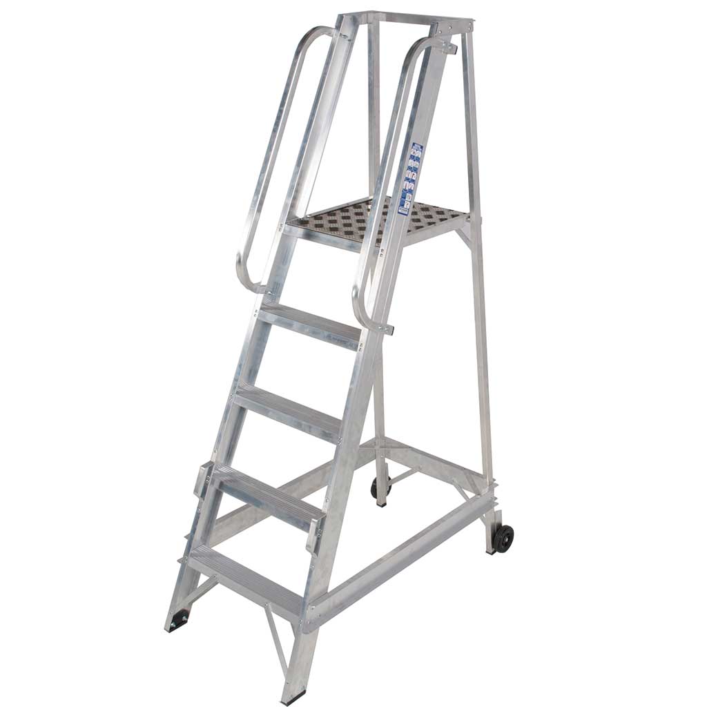 TB Davies 1275 - 005 5 Tread Aluminium Warehouse Step - 1275-005 - TB Davies - Trade Counter Direct