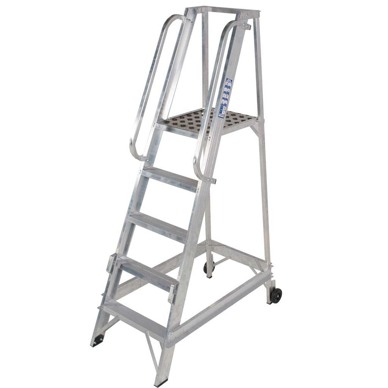 TB Davies 1275 - 005 5 Tread Aluminium Warehouse Step - 1275-005 - TB Davies - Trade Counter Direct