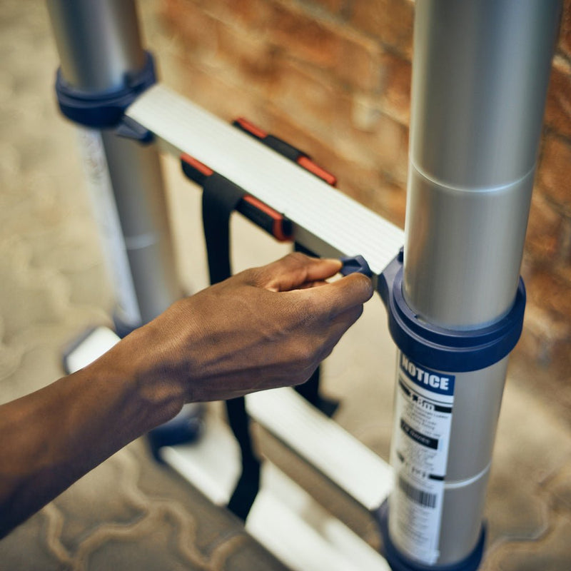 TB Davies 1303 - 081 Xtend+Climb 3.8m ProSeries S2.0 Telescopic Ladder - 1303-081 - TB Davies - Trade Counter Direct