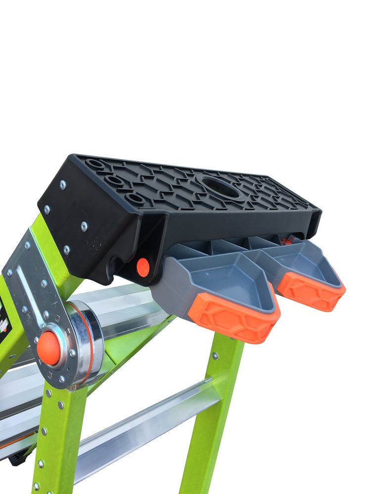 TB Davies 1303 - 205 5 Tread Little Giant King Kombo Industrial Step And Ladder - 1303-205 - Little Giant - Trade Counter Direct