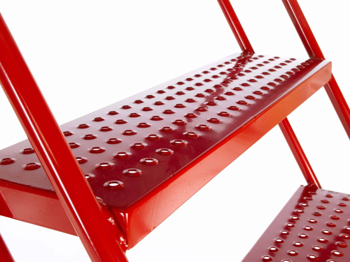 TB Davies 2019 - 012 12 Tread Heavy - Duty Mobile Safety Step - Punched Tread - 2019-012 - TB Davies - Trade Counter Direct