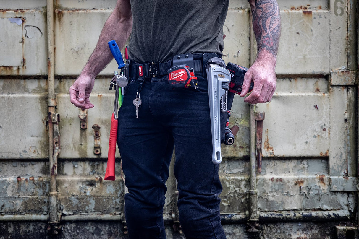 TCD Khaki Belt - Heavy Duty Work and Tactical Belt with Quick Release Buckle - TCDBELT2 - TCDBELT2 - tcd - Trade Counter Direct