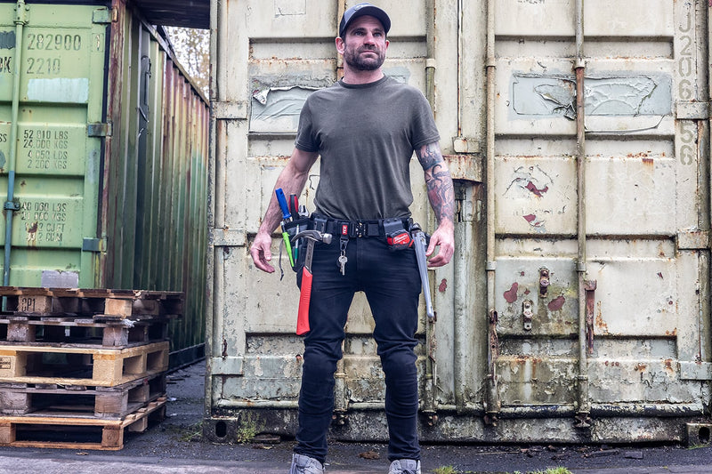 TCD Nylon Web Belt - Heavy Duty Work and Tactical Belt with Quick Release Buckle - TCDBELT1 - TCDBELT1 - tcd - Trade Counter Direct