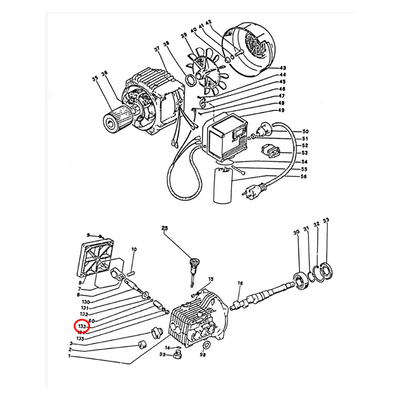 RIDGID 49946R – Piston For 1460-E Test Pump - 49946R - Ridgid Tools - Trade Counter Direct