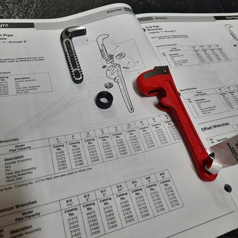 RIDGID 97772 – Repair Kit for 918 Ram - 97772 - Ridgid Tools - Trade Counter Direct