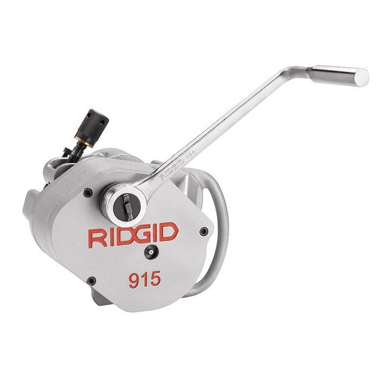 RIDGID 915 Roll Groover with 2 – 6 inch Sch. 10 (2 inch -3½ inch Sch. 40) Roll Set - 88232 - Ridgid Tools - Trade Counter Direct