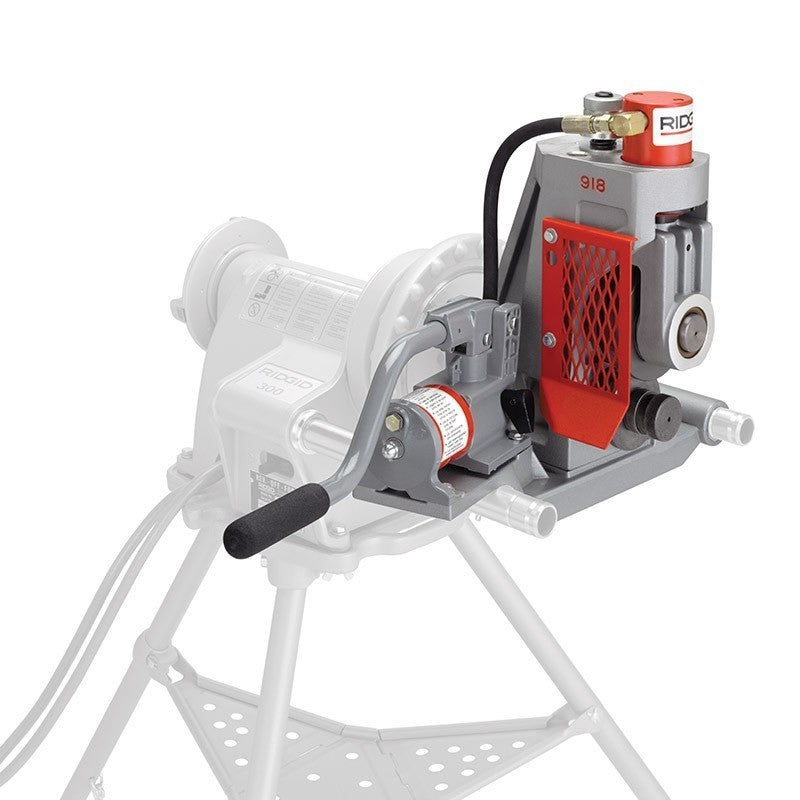 RIDGID 918 Roll Groover w/300 Power Drive Mount Kit 2 inch -12 inch - 48297 - Ridgid Tools - Trade Counter Direct