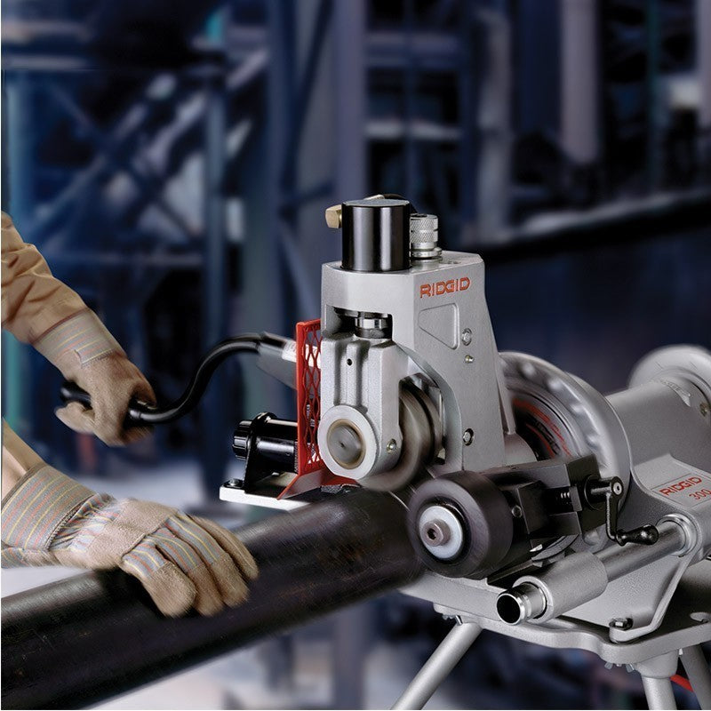 RIDGID 918 Roll Groover w/300 Power Drive Mount Kit 2 inch -12 inch - 48297 - Ridgid Tools - Trade Counter Direct