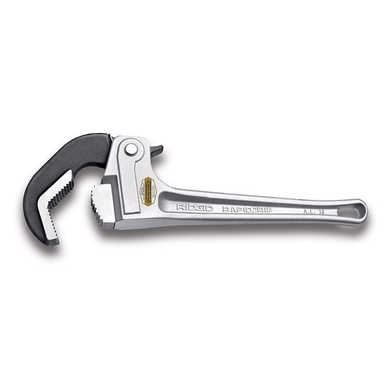 RIDGID 18 inch Aluminium RapidGrip Pipe Wrench - 12698 - Ridgid Tools - Trade Counter Direct