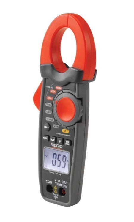 RIDGID CM-100 Digital Clamp Meter - 37428 - Ridgid Tools - Trade Counter Direct