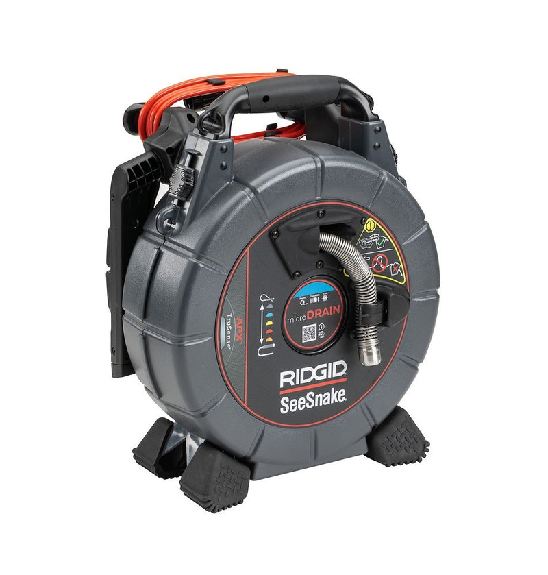 RIDGID SeeSnake® microDrain APX Inspection Camera with TruSense Technology + CA350 Monitor - 77578 - Ridgid Tools - Trade Counter Direct