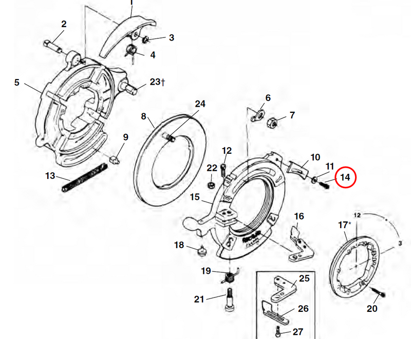 RIDGID 32145 – Screw for Die Head Lockout Plate - 32145 - Ridgid Tools - Trade Counter Direct