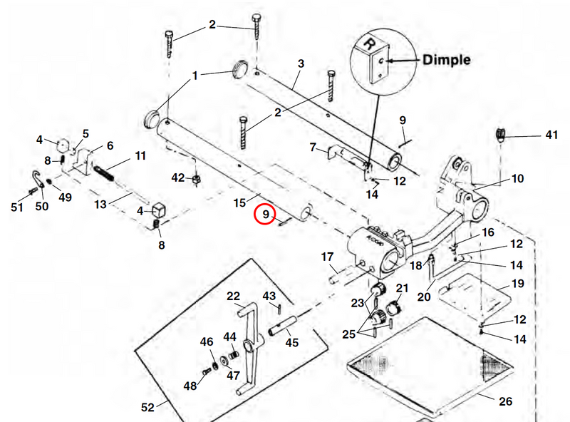 RIDGID 27052 – Carriage Roll Pin - 27052 - Ridgid Tools - Trade Counter Direct