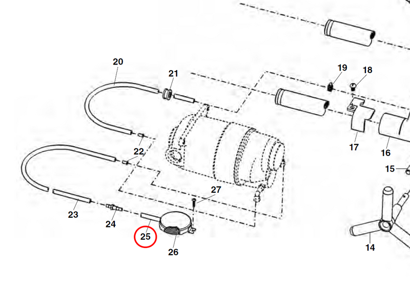RIDGID 61897 – Oil Filter Tube - 61897 - Ridgid Tools - Trade Counter Direct