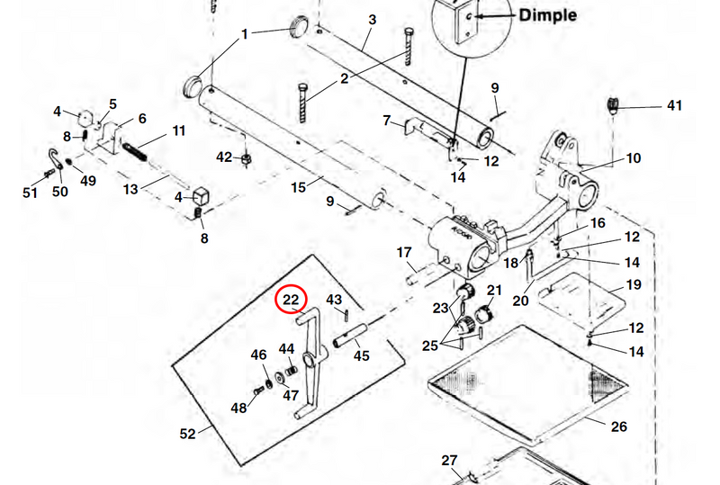 RIDGID 40147 – Carriage Handwheel - 40147 - Ridgid Tools - Trade Counter Direct