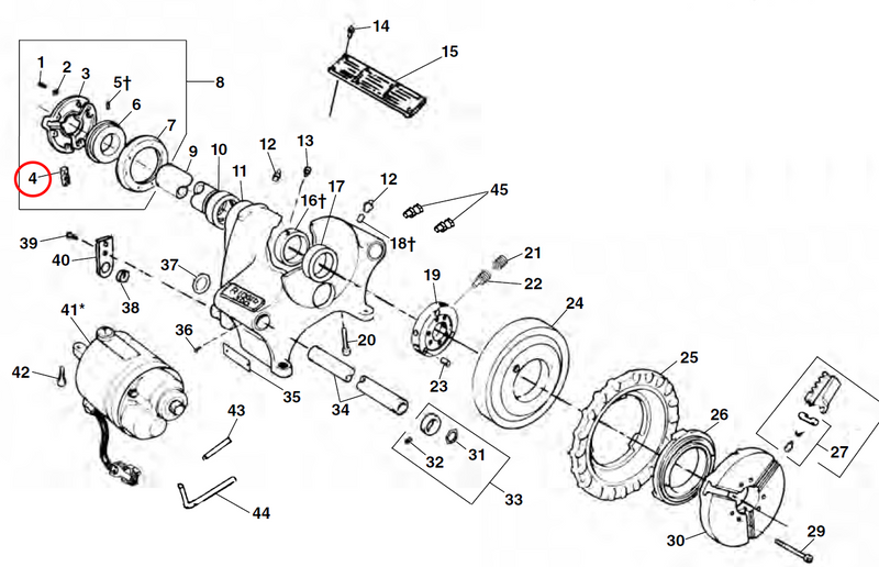 RIDGID 46500 – Rear Centering Head Jaw Set - 46500 - Ridgid Tools - Trade Counter Direct