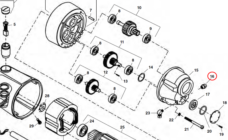 RIDGID 46830 – Motor Connector (Male) - 46830 - Ridgid Tools - Trade Counter Direct